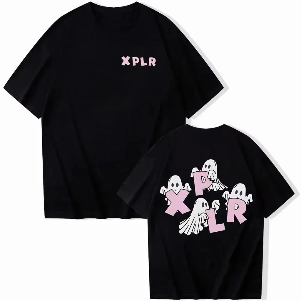 Koszulkę Xplr Club Muzyka Country Krótki Rękaw Koszulka Tee Prezent dla Fanów Sam i Colby Koszulka Łańcuchowa Merch Unisex Damska Koszulka Letnia 2026