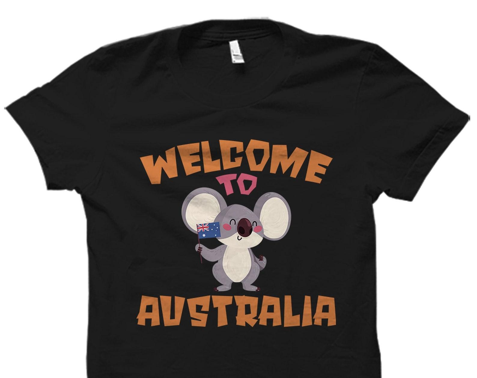Australia Shirt. Australian Shirt. Aussie Shirt. Australia Gifts. Koala Shirt. Koala Gift. Australia T-Shirt. Australia Tshirt #OS4675 L