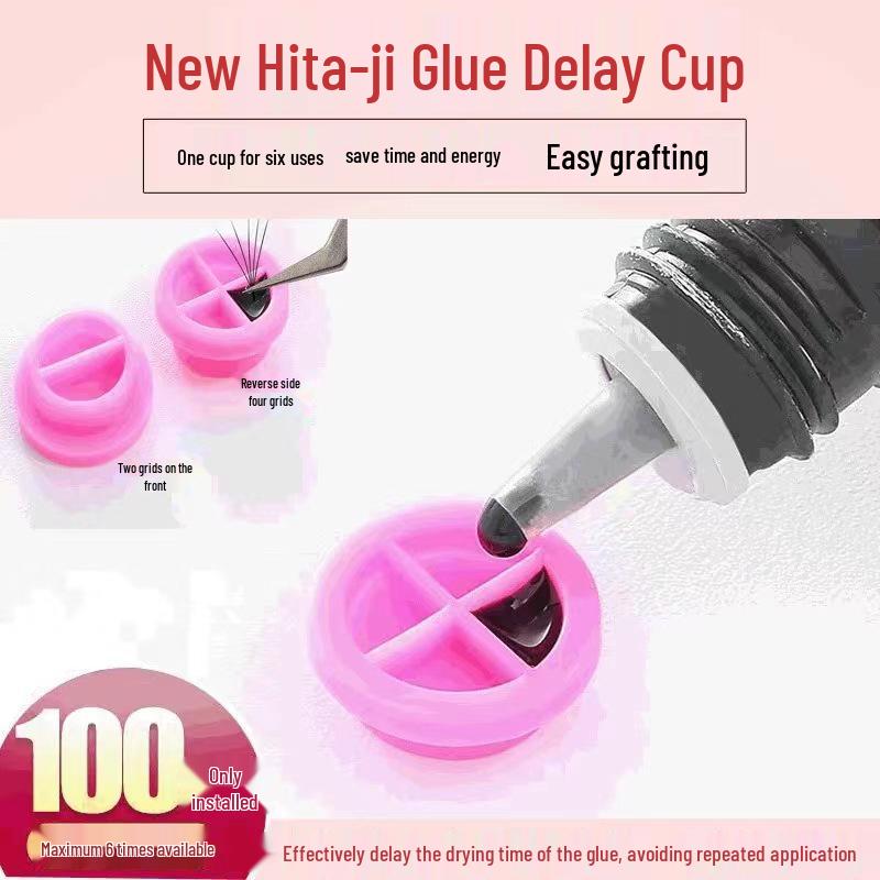 

Grafted False Eyelash Glue Cup with Fixing Dots & Dropper
