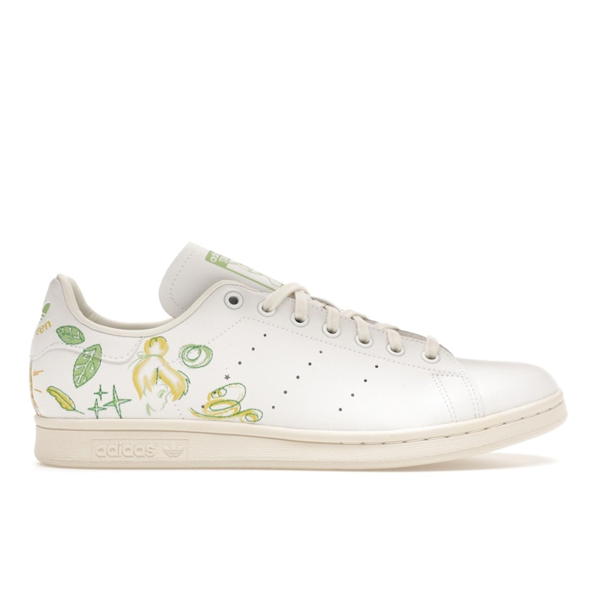 

Disney x adidas Stan Smith Tinkerbell Унисекс Кроссовки Белый Облачно-Белый Pantone GZ5994 35⅔