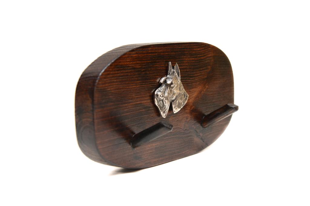 Scottish Terrier, Aberdeen Terrier, Scottie, Aberdeenie - Accessory Rack, Dog Medal Rack, Key Hooks by Art-Dog