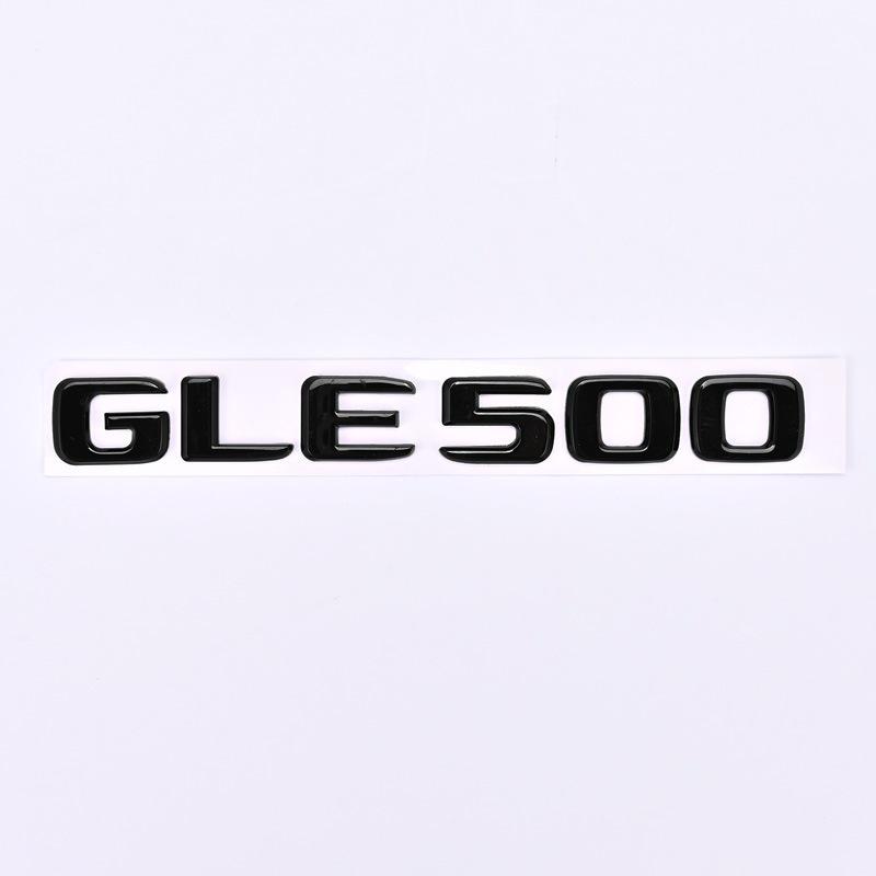 Compatible with New Mercedes GLE320, GLE400, GLE450, GLE500 Tail Badge Number Stickers