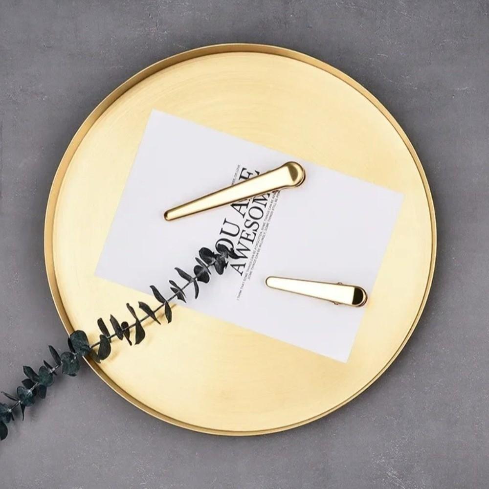 Ronde Metalen Decoratieve Schalen 12,5/20/30cm Sieraden Display Plaat Kaptafel