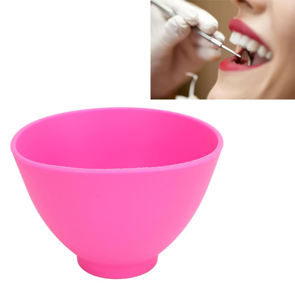 Dental Mixing Bowl Reusable Multi Functional Flexible Plaster Dental Mixing Bowl for