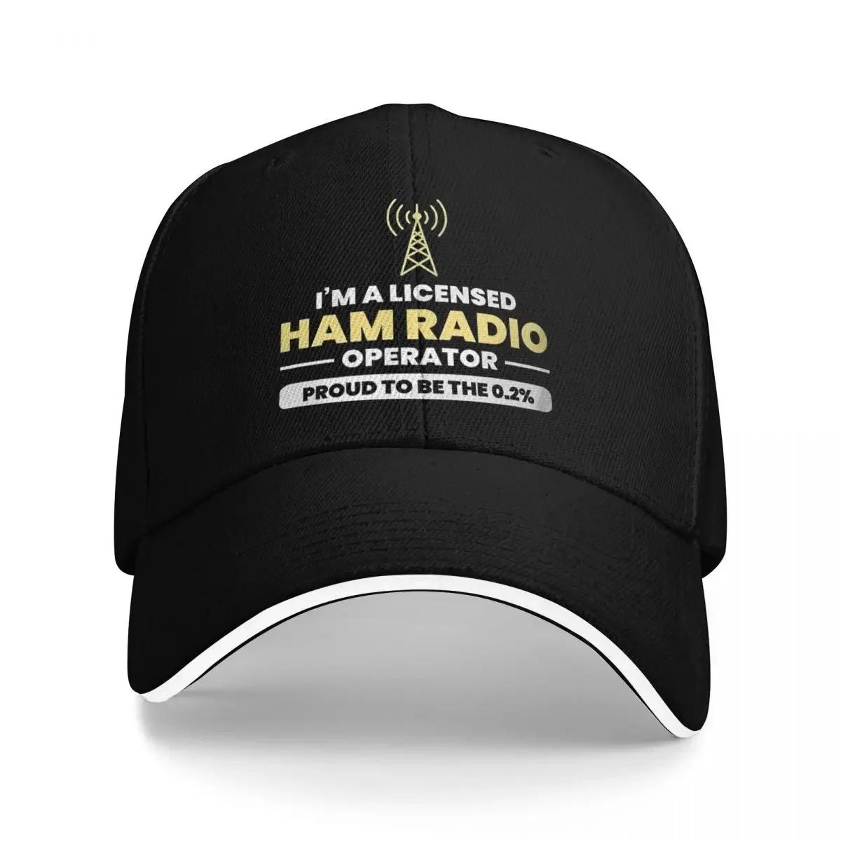 

Ham Radio Operator Breathable Design Caps WomenCap For WomenBaseball Cap For Men One Size