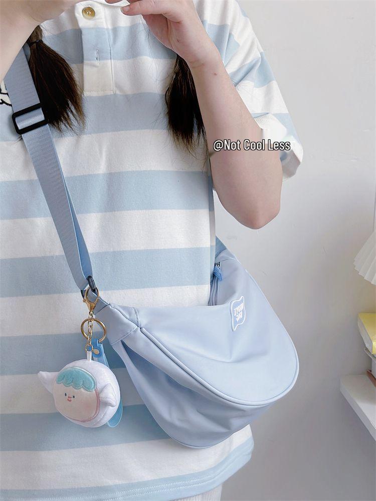 Macaron Minimalist Small Crossbody Bag for Women - Japanese Mori Girl Style