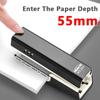 Effortless Long Stapler Use 24/6 Staples Stapling Machine Manual Binding Tool  Office School