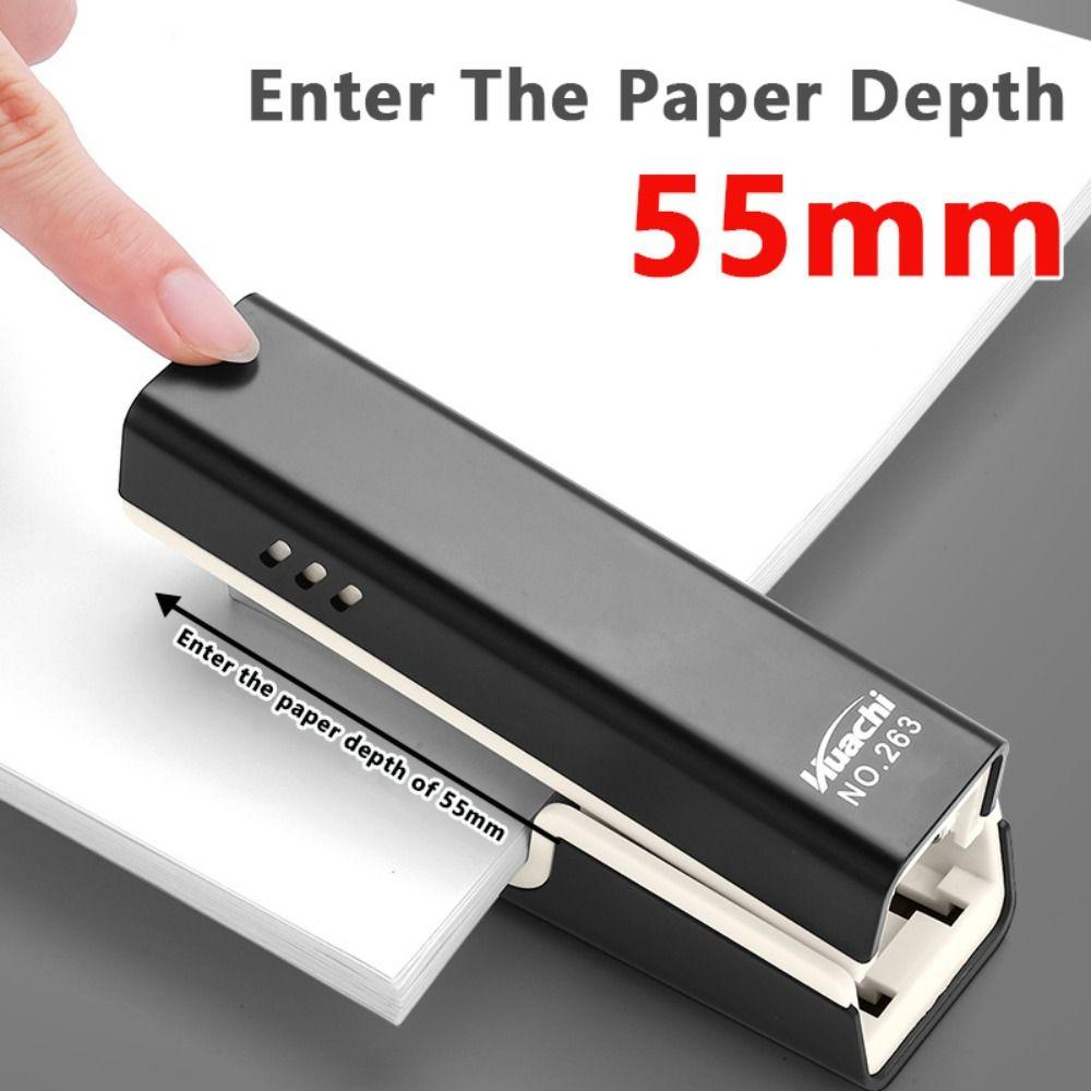 Effortless Long Stapler Use 24/6 Staples Stapling Machine Manual Binding Tool  Office School