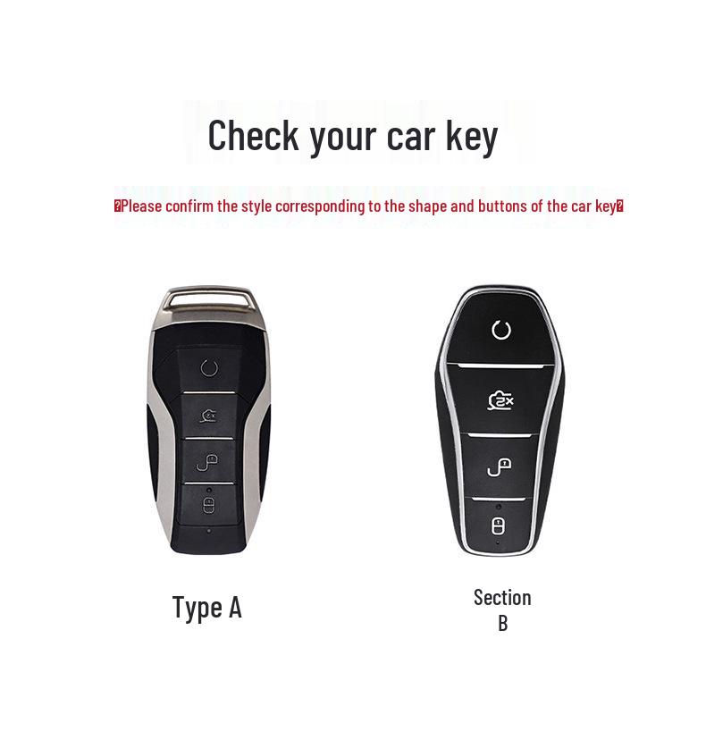 BYD Dolphin Key Cover for Han, Qin Plus DMI, Song L, Three-color Pro, Yuan, Tang, Seagull, Destroyer 05, Seal 06.