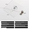 Strong, Punch-Free Adhesive Hook for Kitchen & Photo Frames