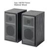 1 Pair Computer Speakers USB Powered Surround Sound Natural Wood Enclosure Wired Desktop Loudspeakers for Laptop