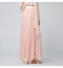 Women's Wide-Leg Flowy Skirt Pants for Chinese Dance and Stage Performance