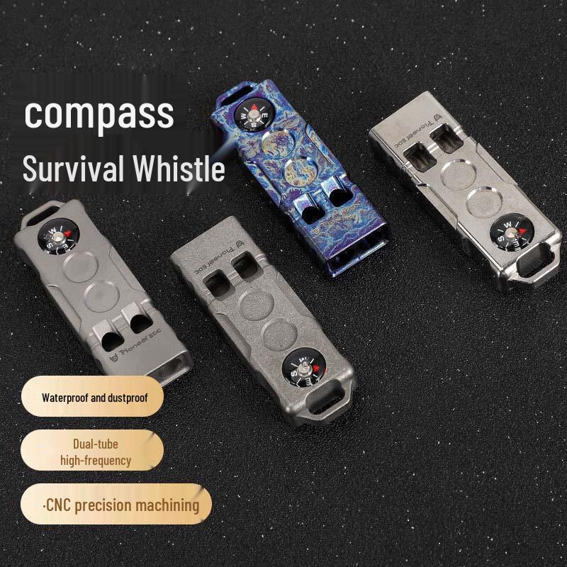 NuFeng Multi-function Survival Whistle with Compass