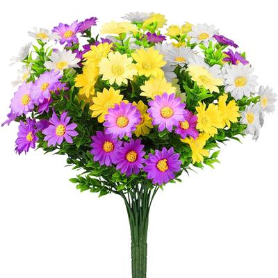 Künstlicher Blumenstrauß aus Wasserpflanzen-Chrysanthemen