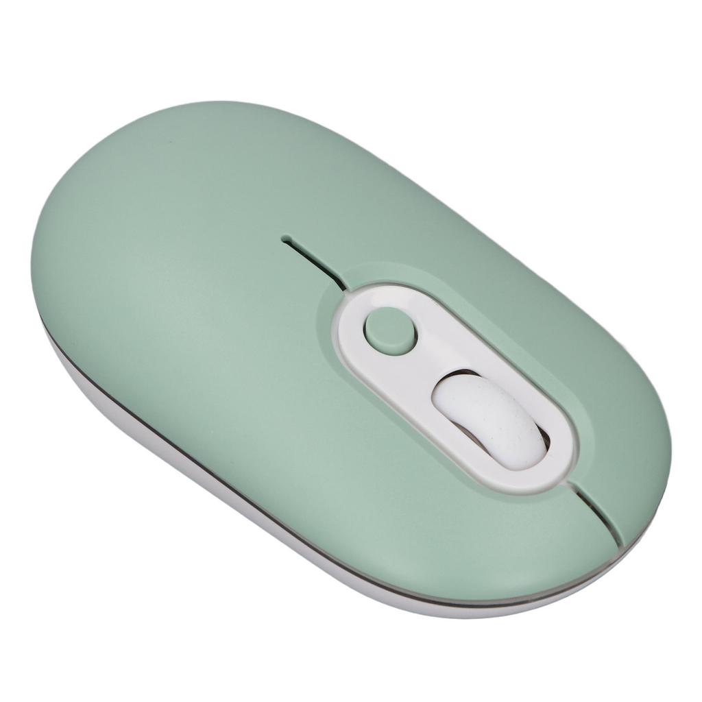 2.4GHz BT Wireless Mouse Portable Light Up Mouse with Receiver 500mAh Quiet Click 80012001600 DPI