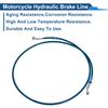 UXCELL 150cm Motorcycle Brake Clutch Oil Hose Line Blue