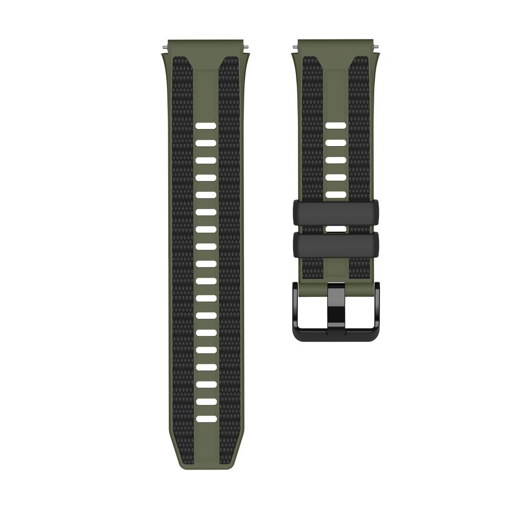 Bracelet en Silicone 22mm pour Huawei Ultimate 2 Bracelet Bicolore Sport Remplacement Bracelet Poignet pour Huawei Ultimate 1 2 GT6/GT6 Pro
