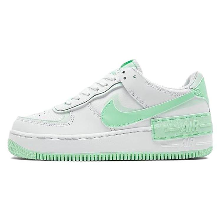 

Кроссовки Nike Air Force 1 Low Shadow Белый Мятный пеноматериал (Женский)(FZ3773-100) 35.5
