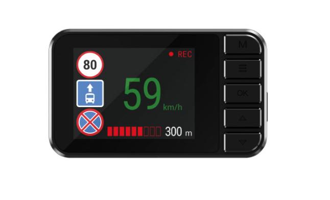 Navitel | Car Video Recorder | R385 GPS | 2"", 320 x 240 | GPS (satellite) | Maps included