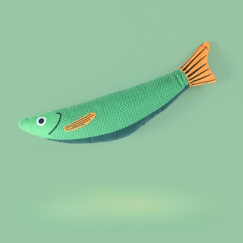 Cat Toy Training Entertainment Fish Plush Stuffed Pillow Simulation Fish Cat Toys Interactive Fish Pet Chew Toy pet products