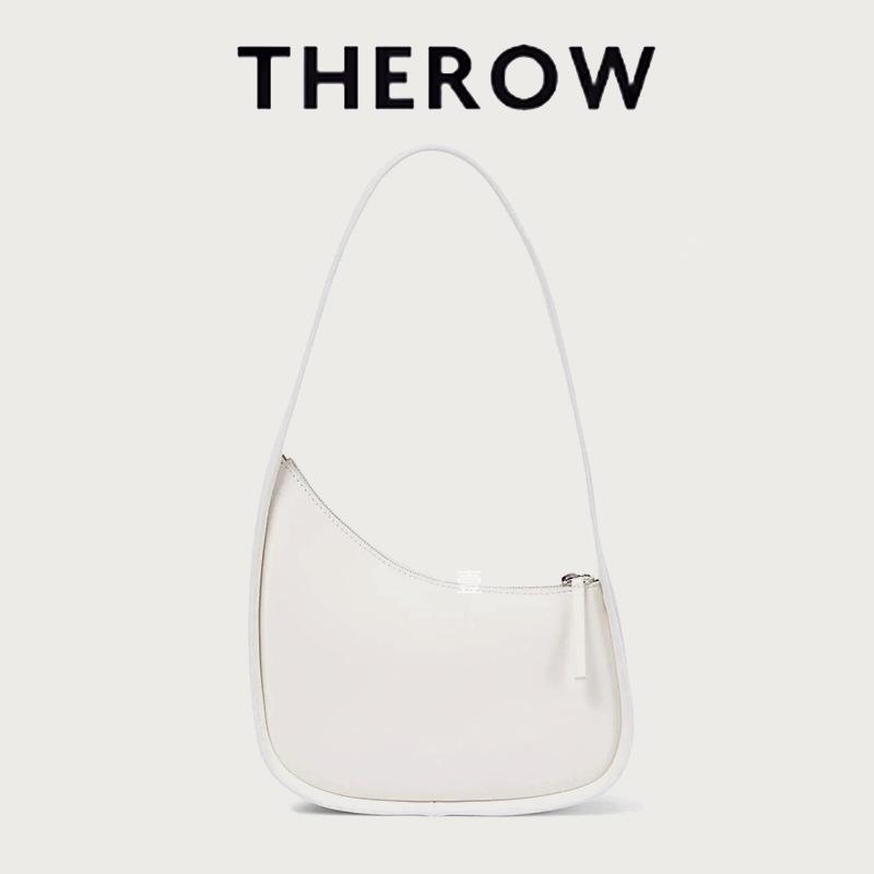 

Кожаная сумка через плечо The Row Half-Moon: Элегантная сумка для поездок и ручная сумка под мышкой