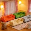 Miniature Sofa Model 1 12 Scale Dollhouse Furniture Soft Couch Decorative for Living Room Kids Room Display
