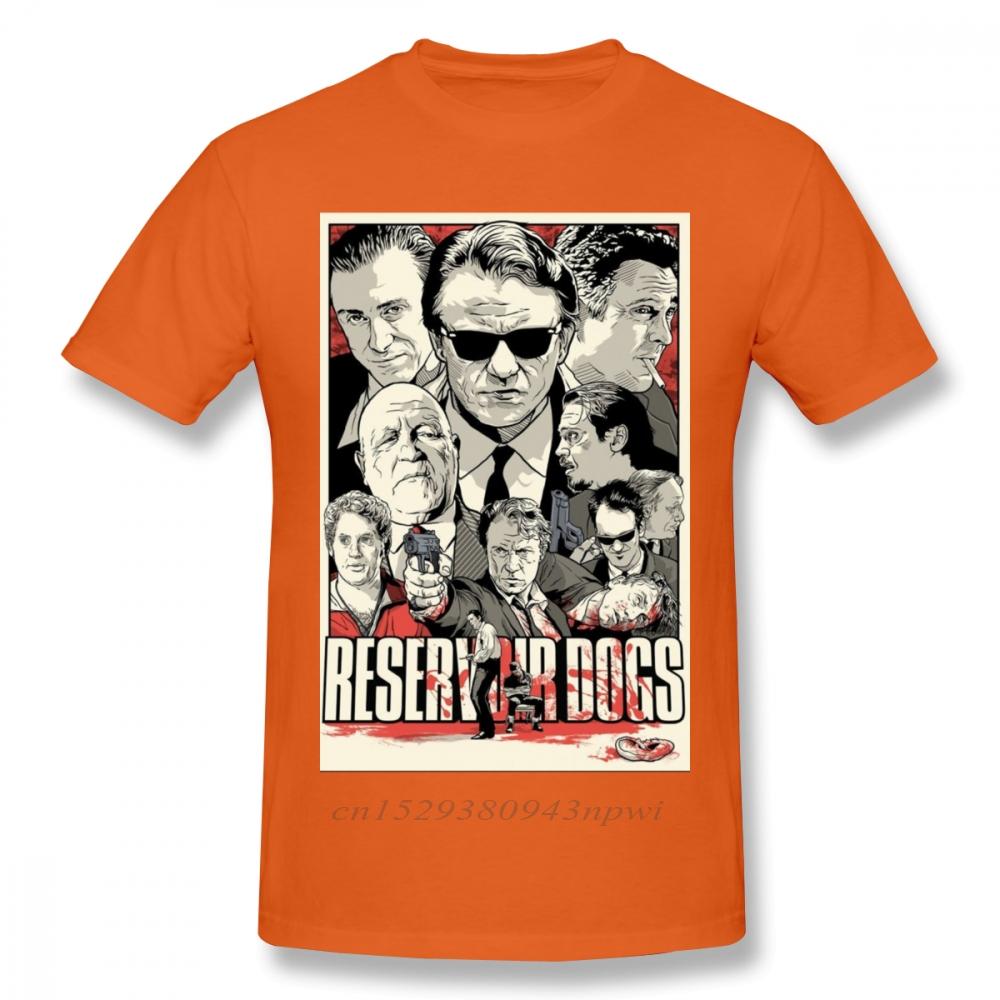 Fashion Street Guys Tops  Tees Swag 100 Cotton Camiseta Shirt Movie Reservoir Dogs T Shirt Unisex Round Neck XS3XL T Shirt