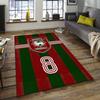 1pc Football Team Design Area Rug - Non-Slip, Soft & Cozy Floor Mat for Living Room, Bedroom, Office - Indoor/Outdoor Decorative Carpet