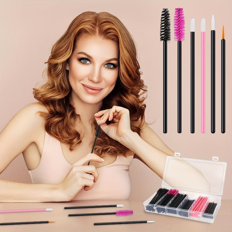 228 Pcs Makeup Brush Kit With Storage Box - Mascara Wands Eyelashes Brush Gift Set Mother'S Day Gift