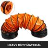 7,6 M/25 Fuß Flexibler PVC-Schlauch für Abluftventilator mit 250 mm/10" Durchmesser