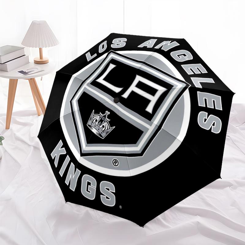 

1 PC Automatic Folding Umbrella - Los Angeles Kings Pattern, Portable & Foldable Design with 8 Ribs, Christmas Birthday Gifts