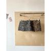 Minigonna da Donna Taglie Forti a Vita Alta con Stampa Leopardo e Linea ad A in Lana d'Agnello - Snellente e Sexy per Autunno/Inverno