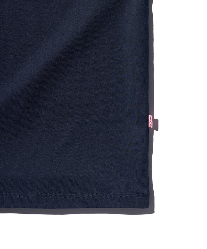 AECA (Woman) Everyday Aeca Clover Pocket Tee-Navy