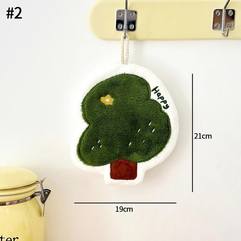 Cute Cartoon Shaped Absorbent Hand Towels For Bathroom | House & Tree Designs | Soft and Decorative Kitchen Hand Towel