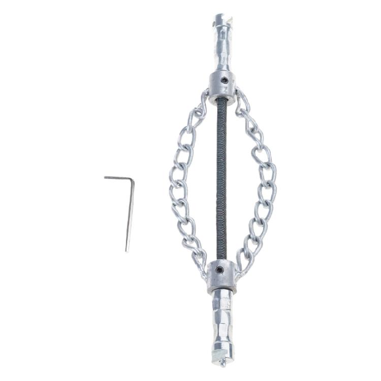 Professional Flexible Rod Sewer Cleaning Chain High Durability Metal Construction Efficient Pipe Descaling Equipment