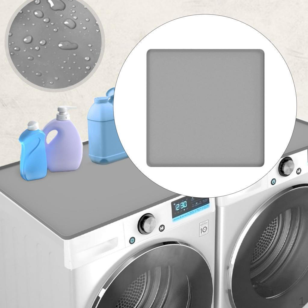 

Washer Protector Mat Silicone Waterproof Anti Slip Dustproof Scratch Resistant Pad Suitable for Home
