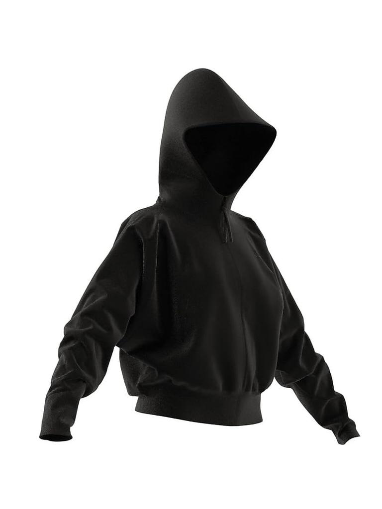 Adidas IKU99 Black Size Women's Z.N.E. Full-Zip Hoodie, (IN5128), J/M