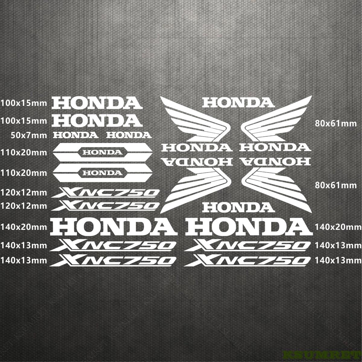 For Honda Motorcycle Stickers NC750X Logo Decal Waterproof