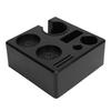 Coffee Tamping Station Organizer ABS Tamper Storage Holder Stand with Drawer for Portafilter Distributor Home Cafe
