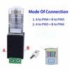 2PIN Terminal RJ45 To RS485 Converter Crystal Head To Terminal Adapter  DVR System