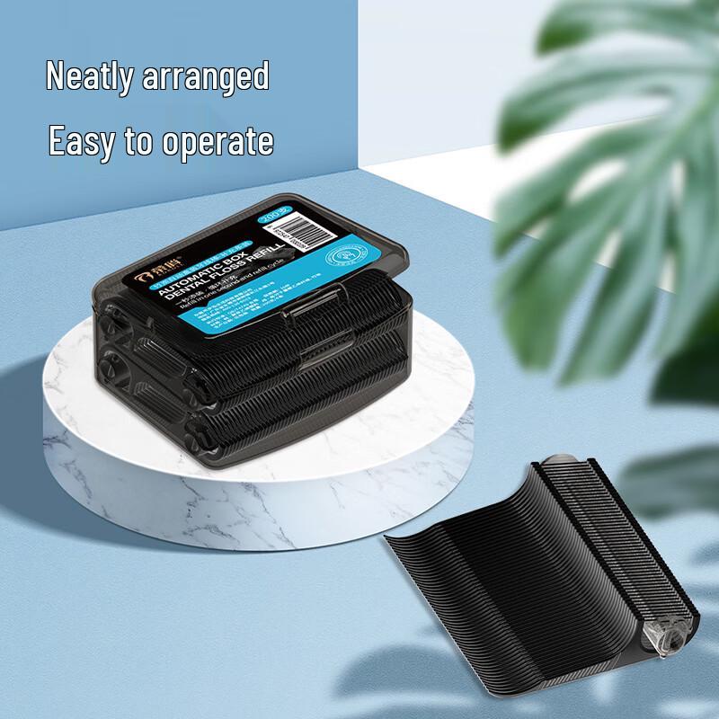 Rongqiao Bamboo Charcoal Dental Floss Picks