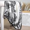 Silk-Feel 90x90 Women's Korean Style Spring/Summer Versatile Printed Square Scarf
