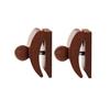Tapestry Hangers,Quilt Hangers for Wall Hangings,Blanket Hanger Clamps,Carpet Rug Display, Wooden Wall Clips 2pack
