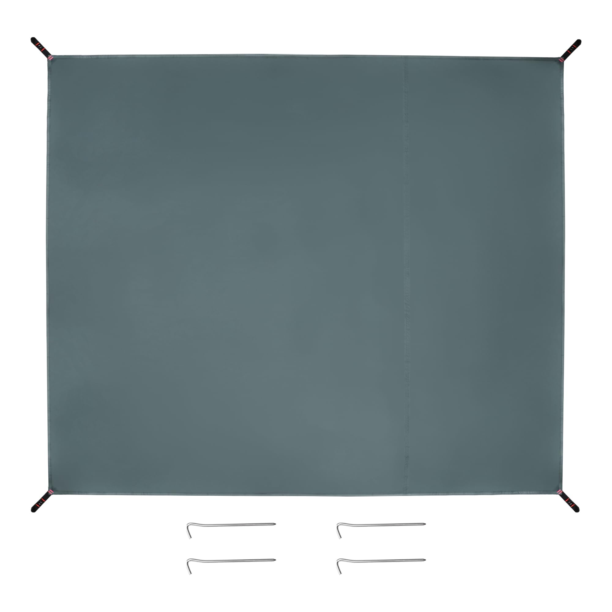 

CAPASTEC Палатка Простыня Пол Простыня с 4 колышками и сумкой для хранения Простыня для скалолазания Кемпинг Серая 1 шт 210x240 см серый