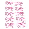 100Pcs Kids Paper Clips Bunny Style Strong Metal Exquisite Color Widely Used Cute Paper Clips for Wo