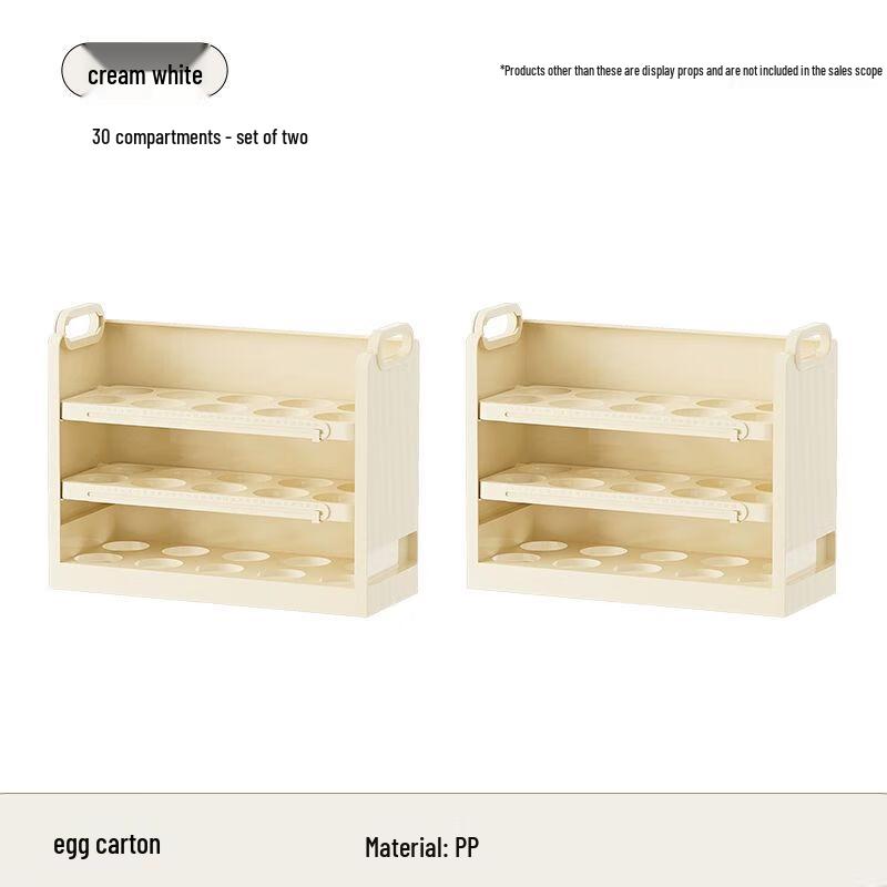 Flippable Refrigerator Egg Storage Box