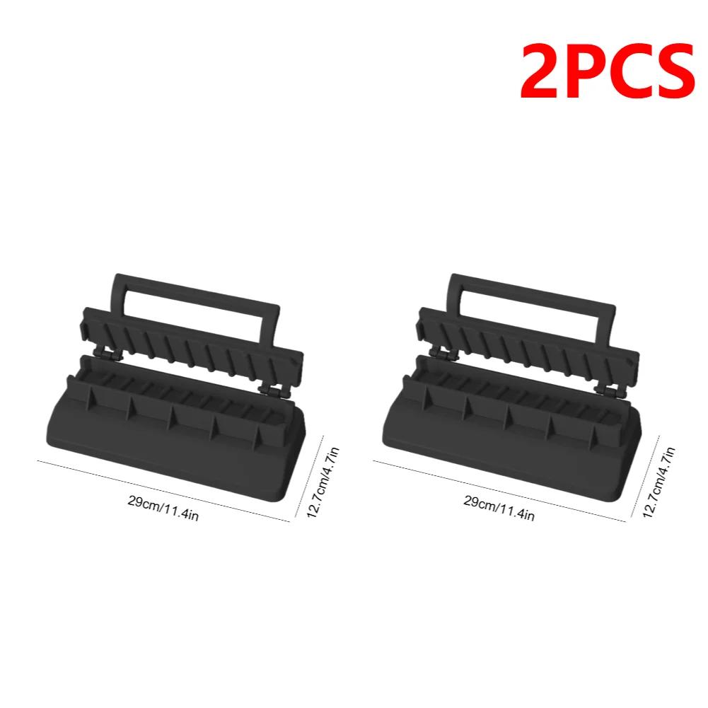 1-2PCS SingleKebab Maker Plastic Barbecue Meat Skewer Machine Portable Reusable BBQ Skewer Maker Home Party BBQ Tool for Outdoor