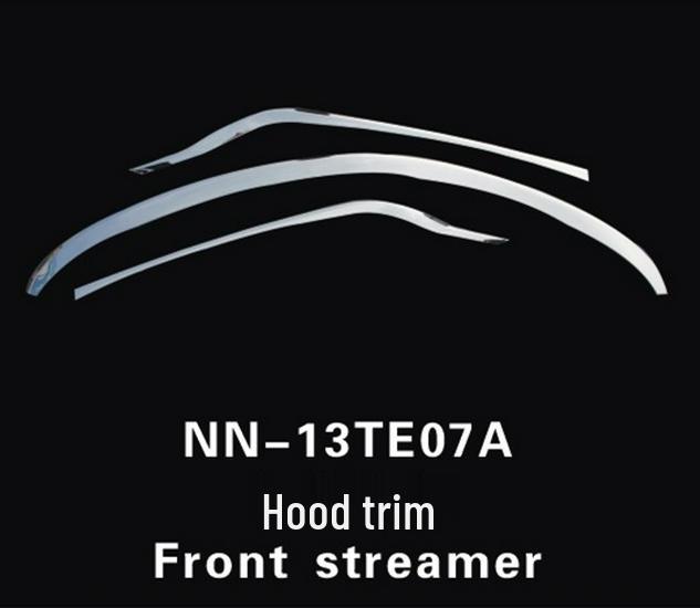 Fits 13-15 Teana Front Hood: New Engine Cover Decorative Grille Trim