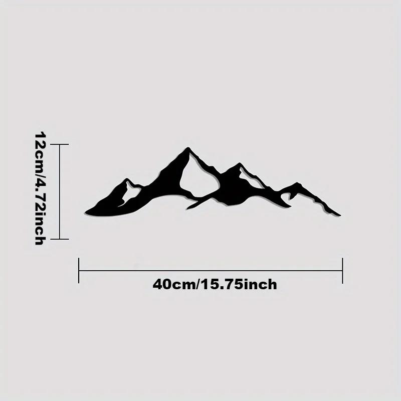 

Настенное искусство из металла Denali Mountain – прочный, не подверженный ржавчине алюминиевый композит, стильный декор для внутренних и наружных стен для элегантных пространств чёрный