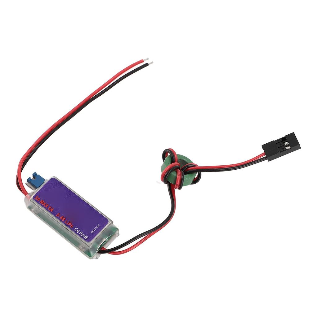 UBEC Voltage Regulator Module 5.526V Input Anti Interference BEC Switching Board for RC Airplane